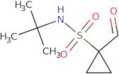 N-tert-Butyl-1-formylcyclopropane-1-sulfonamide