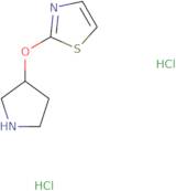 2-(Pyrrolidin-3-yloxy)thiazole dihydrochloride