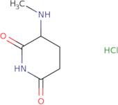 3-(Methylamino)piperidine-2,6-dione hydrochloride
