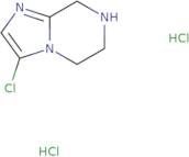 3-Chloro-5H,6H,7H,8H-imidazo[1,2-a]pyrazine dihydrochloride