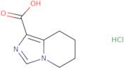 5H,6H,7H,8H-Imidazo[1,5-a]pyridine-1-carboxylic acid hydrochloride