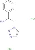 1-Phenyl-2-(1H-1,2,3-triazol-1-yl)ethan-1-amine dihydrochloride