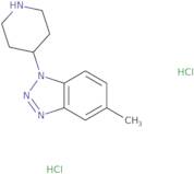 5-Methyl-1-(piperidin-4-yl)-1H-benzo[D][1,2,3]triazole dihydrochloride