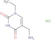 5-(Aminomethyl)-1-ethyl-1,2,3,4-tetrahydropyrimidine-2,4-dione hydrochloride