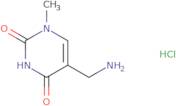 5-(Aminomethyl)-1-methyl-1,2,3,4-tetrahydropyrimidine-2,4-dione hydrochloride