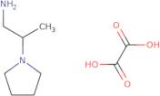 2-(Pyrrolidin-1-yl)propan-1-amine oxalic acid