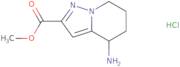 Methyl 4-amino-4H,5H,6H,7H-pyrazolo[1,5-a]pyridine-2-carboxylate hydrochloride