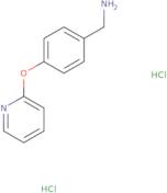 1-[4-(Pyridin-2-yloxy)phenyl]methanamine dihydrochloride