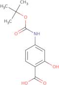 4-{[(tert-Butoxy)carbonyl]amino}-2-hydroxybenzoic acid