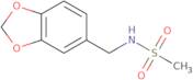 N-[(2H-1,3-Benzodioxol-5-yl)methyl]methanesulfonamide