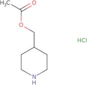 4-Piperidinylmethyl acetate hydrochloride