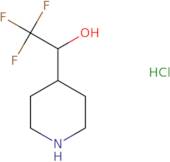 2,2,2-Trifluoro-1-(piperidin-4-yl)ethan-1-ol hydrochloride