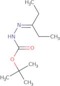 Hydrazinecarboxylic acid, (1-ethylpropylidene)-, 1,1-dimethylethyl ester