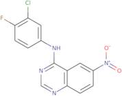 N-(3-Chloro-4-fluorophenyl)-6-nitroquinazolin-4-amine