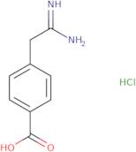 4-Carbamimidoylmethyl-benzoic acid hydrochloride