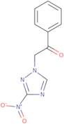 2-(3-Nitro-[1,2,4]triazol-1-yl)-1-phenyl-ethanone