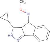 3-cyclopropylindeno[2,3-d]pyrazol-4-O-methyloxime