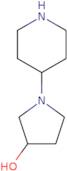 1-(Piperidin-4-yl)pyrrolidin-3-ol