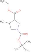 (3S,4S)-1-tert-Butyl 3-ethyl 4-methylpyrrolidine-1,3-dicarboxylate