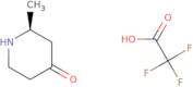(2S)-2-Methylpiperidin-4-one; trifluoroacetic acid