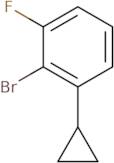 2-Bromo-1-cyclopropyl-3-fluorobenzene