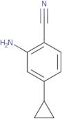 2-Amino-4-cyclopropylbenzonitrile