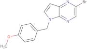 2-bromo-5-(4-methoxybenzyl)-5h-pyrrolo[2,3-b]pyrazine