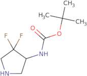 3-(boc-amino)-4,4-difluoropyrrolidine