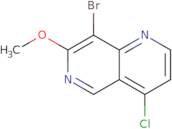 8-bromo-4-chloro-7-methoxy-1,6-naphthyridine