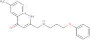 6-Methyl-2-{[(3-phenoxypropyl)amino]methyl}quinolin-4-ol