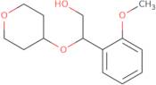 2-(2-Methoxyphenyl)-2-(oxan-4-yloxy)ethan-1-ol