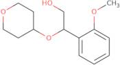 (2R)-2-(2-Methoxyphenyl)-2-(oxan-4-yloxy)ethan-1-ol