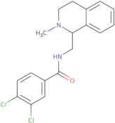 3,4-Dichloro-N-[(1,2,3,4-tetrahydro-2-methyl-1-isoquinolinyl)methyl]benzamide