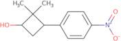 rac-(1R,3R)-2,2-Dimethyl-3-(4-nitrophenyl)cyclobutan-1-ol