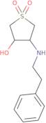 rac-(3R,4R)-3-Hydroxy-4-[(2-phenylethyl)amino]-1lambda6-thiolane-1,1-dione