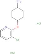 4-[(3-Chloropyridin-2-yl)oxy]cyclohexan-1-amine dihydrochloride