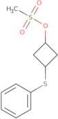 (1S,3S)-3-(Phenylsulfanyl)cyclobutyl methanesulfonate