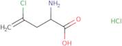 (2S)-2-Amino-4-chloropent-4-enoic acid hydrochloride