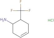 rac-(1R,6R)-6-(Trifluoromethyl)cyclohex-3-en-1-amine hydrochloride