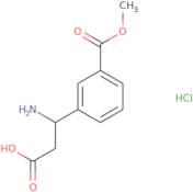 (3S)-3-Amino-3-[3-(methoxycarbonyl)phenyl]propanoic acid hydrochloride