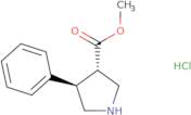 Rac-methyl (3R,4S)-4-phenylpyrrolidine-3-carboxylate hydrochloride