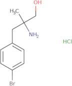 2-Amino-3-(4-bromophenyl)-2-methylpropan-1-ol hydrochloride