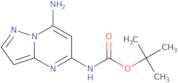 tert-Butyl N-{7-aminopyrazolo[1,5-a]pyrimidin-5-yl}carbamate