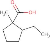 2-Ethyl-1-methylcyclopentane-1-carboxylic acid