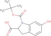 1-[(tert-Butoxy)carbonyl]-6-hydroxy-2,3-dihydro-1H-indole-2-carboxylic acid