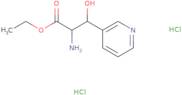 Ethyl 2-amino-3-hydroxy-3-(pyridin-3-yl)propanoate dihydrochloride