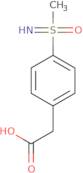 2-{4-[Imino(methyl)oxo-λ6-sulfanyl]phenyl}acetic acid