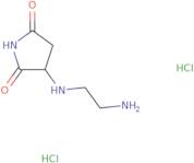 3-[(2-Aminoethyl)amino]pyrrolidine-2,5-dione dihydrochloride