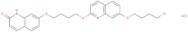 7-(4-{[7-(4-Chlorobutoxy)quinolin-2-yl]oxy}butoxy)-1,2-dihydroquinolin-2-one hydrochloride