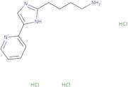 4-[5-(Pyridin-2-yl)-1H-imidazol-2-yl]butan-1-amine trihydrochloride